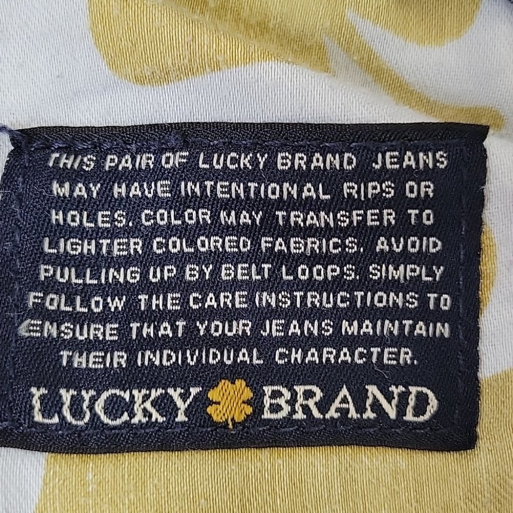 Lucky Brand Sweet Jean Hi Rise Straight Leg Size 6/28 - Picture 9 of 12